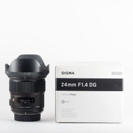 Sigma 24mm F1.4 Art Nikon F Open Box 10/10