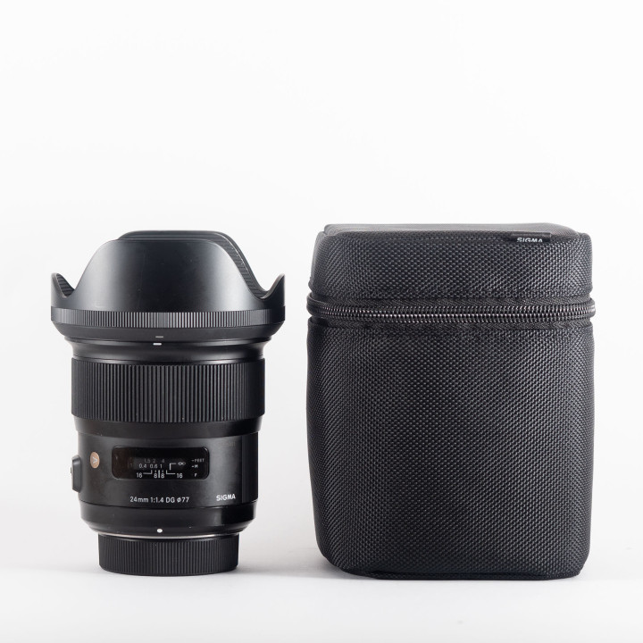 Sigma 24mm F1.4 Art Nikon F Open Box 10/10