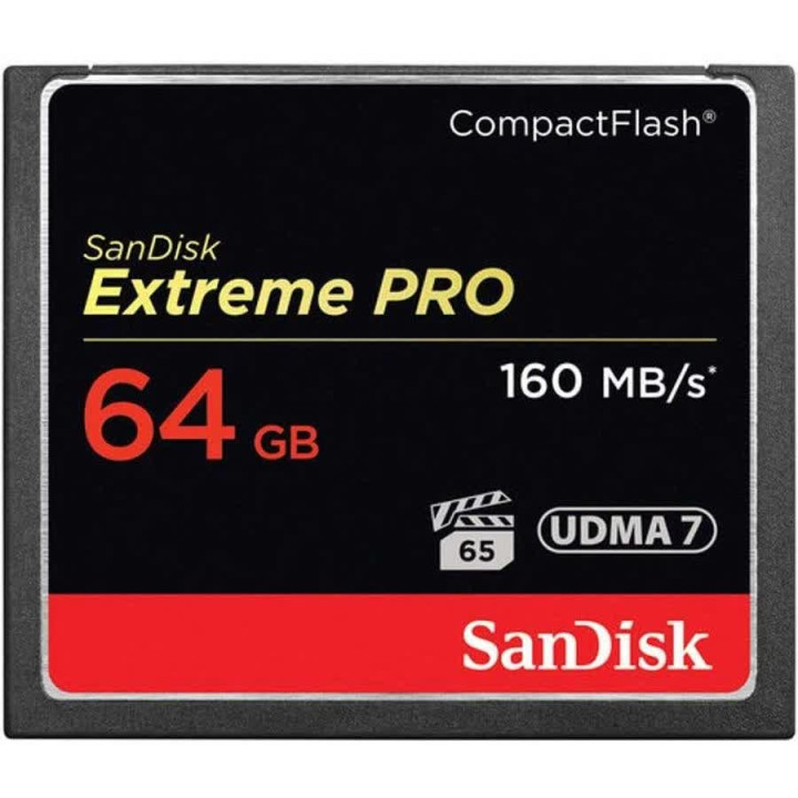 SanDisk Extreme PRO 64GB CompactFlash usada 8/10