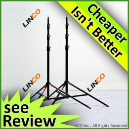 Linco pie de iluminación 8 ft / 2.44 m usado