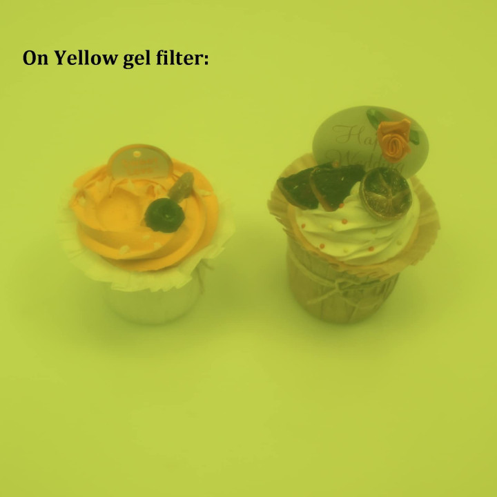 Gelatinas de color para iluminación — 16 hojas A4