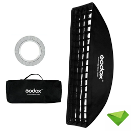 Godox FW stripbox 30×120 cm Bowens usado 9.5/10