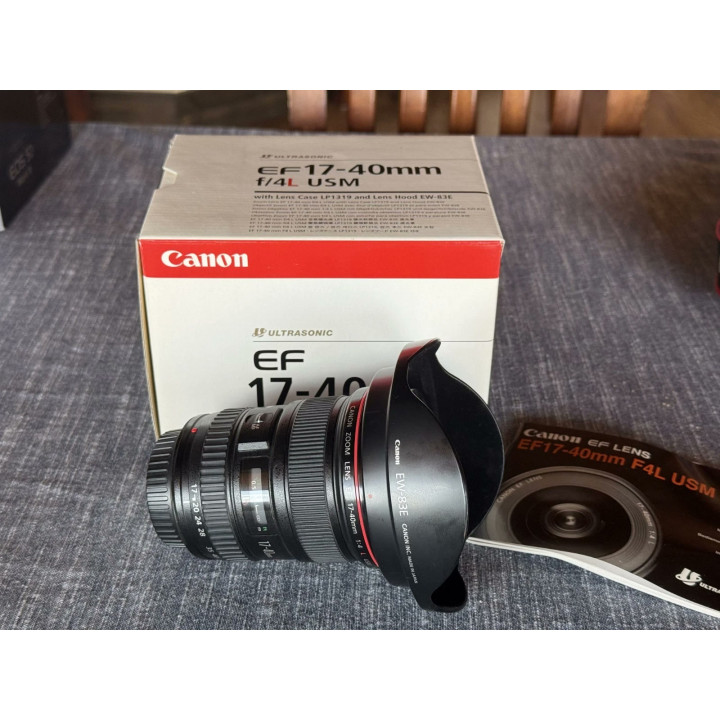 Canon EF 17-40mm f/4L USM usado 8.5/10